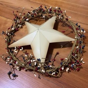 Country Star Wreath